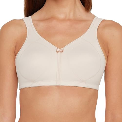 Susa Damen Bügel 9756 Bügelloser BH, Blickdicht, Beige (Cappuccino 103), 85E