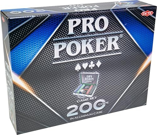 Tactic Valigetta ProPoker con 200 gettoni [Importato dalla Francia]