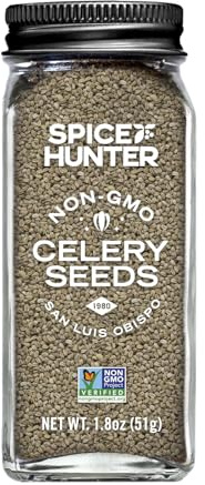 The Spice Hunter Gourmet India Celery Seeds 1.8 Oz Jar