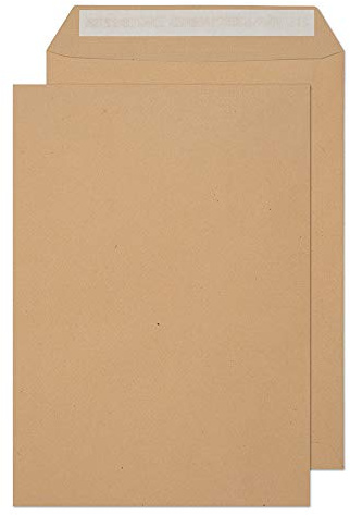 Blake Everyday | sobres C4 (32.4 x 22.9cm) | 250 unidades | 120 g/m² | sobres kraft autoadhesivos | papelería | para oficinas y manualidades | modelo 4522