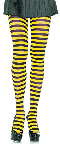 Leg Avenue Leg Avenue Collant Rayures 2 Tons Collants pour déguisements Femme (lot de 1)