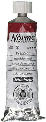 Schmincke – Norma® Professional - feinste Künstler-Ölfarben, Krapprot - 35 ml