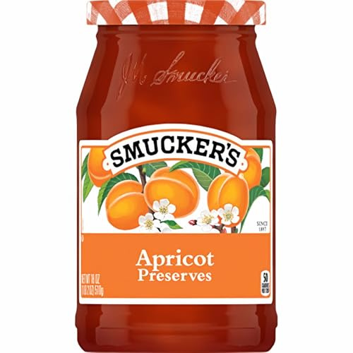 Smucker's, Apricot Preserves, 18oz Jar (Pack of 2)