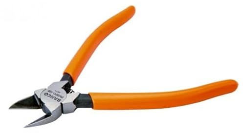 BAHCO - Pince coupante diagonale, poignées gainées PVC et finition phosphatée, 150 mm