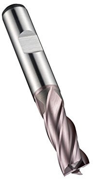 Dormer C246 C2462.0 HSS-E-PM 4 Flute End Mill/Milling Cutter with TiCN Coating, Diameter 2.0 mm, Single Pack