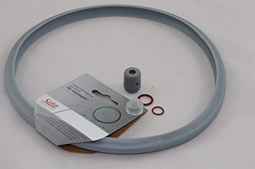 Reparaturset für Silit Schnellkochtopf 22cm Sicomatic L 5-teilig Dichtungsring, Ventildichtungen, Dichtkappe, Ventilpfropfen (Nachbau)