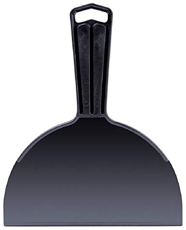 Warner 6 Plastic Flex Putty Knife, 901,Black