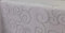First-Tex Ornament Damast Tischdecke eckig 130x220 Silber*