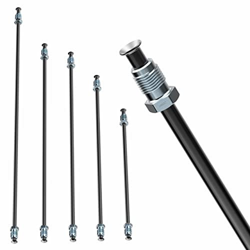 Bremsleitung Ø 4,75 mm einbaufertig gebördelt (E) mit Nippel 160mm - 3050mm Auswahl: (Länge 425 mm Bördel E)