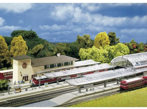 Faller Z 282718 - Modellismo Ferroviario, Banchina della Stazione, 3 pz.