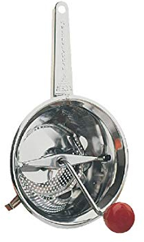 Ghidini 1410000 Acea Passaverdure - patate - frutta Inox 18/8 Diametro 20 Cm + 3 dischi con piedini fissi