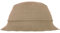 Flexfit Cotton Twill Bucket Hat - Unisex Anglerhut für Damen und Herren, einfarbig, mit patentiertem Flexfit Band, Farbe Khaki, Einheitsgröße