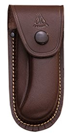 Joker Braune Lederscheide für Laguioletaschenmesser, groß 140 x 45 mm, FB00
