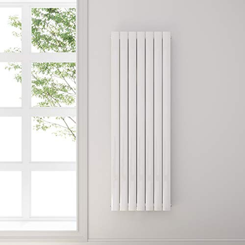 Elegant design platt radiator 1600 x 539 mm vit