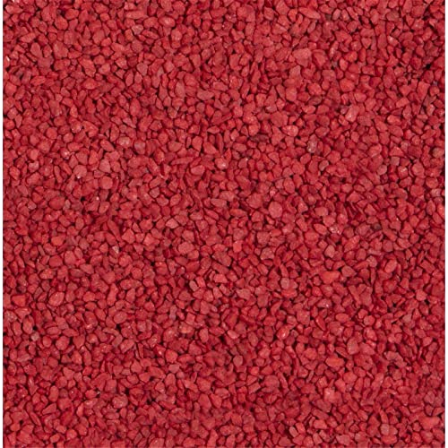Eurosand Dekogranulat/Dekosteine (2-3 mm), 1 kg, rot