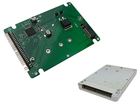 KALEA-INFORMATIQUE M2 SATA auf IDE 44 Adaptergehäuse zum Einbau Einer M.2 SSD anstelle eines 2,5 IDE-Laufwerks.