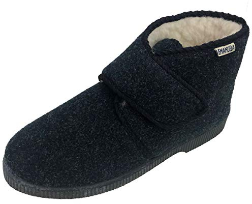 EMANUELA - PANTOFOLE E CIABATTE da Uomo modello 564, BLU, 41