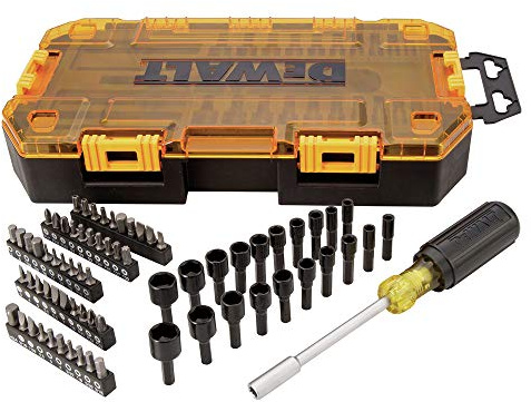 DEWALT Screwdriver Bit Set with Nut Drivers, 71-Piece (DWMT73808)