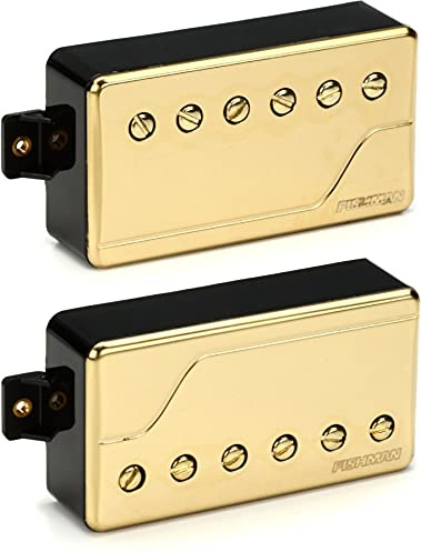 Fishman Humbucker Mikrofonset Fluence Classic vergoldet