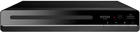 DYON Blade DVD Player mit HDMI und USB Anschluss D810014 Schwarz