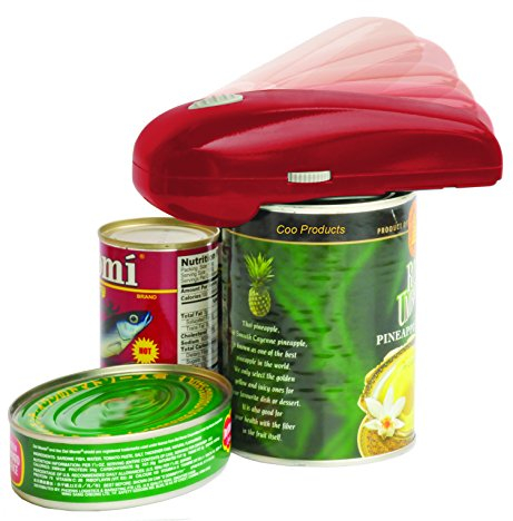 Handy Can Opener Automatic One Touch Electric Can Opener