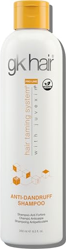 GK HAIR Anti-Dandruff Shampoo Leaving Your Scalp Refreshed and Hair Soft, Smooth – Sulfate-Free Shampoo for Dry Damaged Hair for Men and Women 8.5 Fl Oz