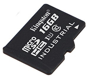 Kingston Industrial Temperature Micro SDHC UHS-I 16GB Class 10 Speicherkarte (nur karte)