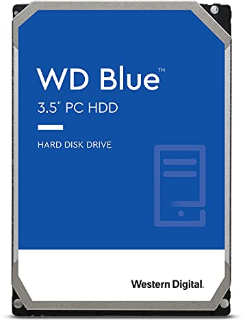 WD Blue 1TB 3.5 Internal Hard Drive - 5400 RPM Class, SATA 6 Gb/s, 64MB Cache