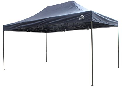 All Seasons Gazebos - Tonnelle Pop-up 3x4.5m entièrement imperméable - Bleu Marine
