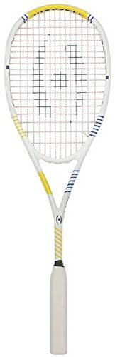 Harrow Vapor Squashschläger 66040106, Weiß/Royal/Gelb