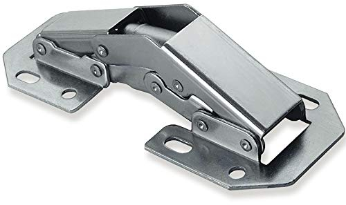 8 x SO-TECH® Charnières à Visser 104 x 44 mm Charnières pour Meubles Charnières avec Ressort