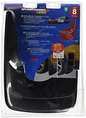 LAMPA 12513 Lastra paraspruzzi con kit bulloni di sicurezza