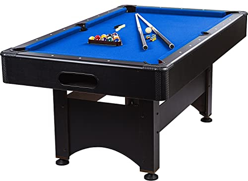 GAMES PLANET 6 ft Billardtisch Trendline“ + Zubehör, 12 Farbvarianten, 184 x 108 x 82 cm (LxBxH)