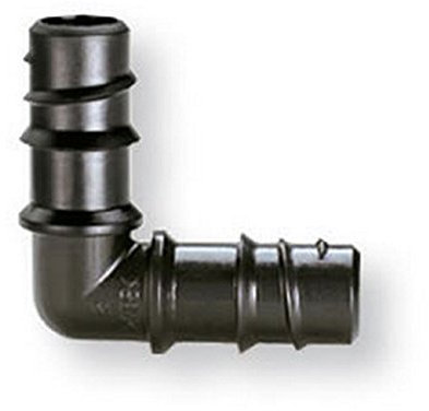 Claber 91081 Gomito Tubo collettore 1/2 Irrigazione Giardino - pz.2