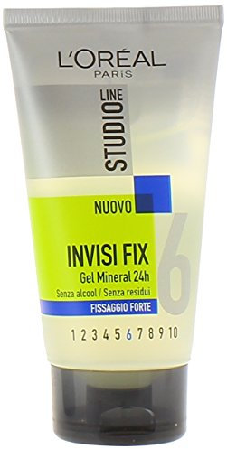 L'Oréal Paris Studio Line Invisi Fix Gel Fissaggio Forte, 150 ml