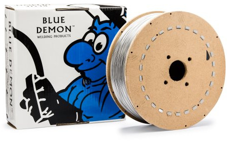 Blue Demon E71T-1/1M X .045 X 33LB Spool Dual Shield Gas Shielded Flux Core Welding Wire, General Purpose, All Position, Low Fumes, Stable Arc, Requires Shielding Gas