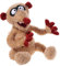 Jan & Henry 583771 Sandman Plüschtier, Puppe, mittelbraun