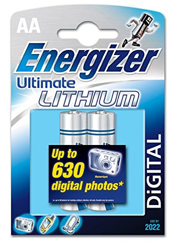 Energizer Batterie Lithium Mignon AA L91 - 2er Blister