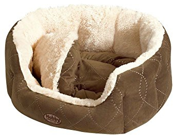 Nobby Komfortsäng CENO beige/brun L x B x H: 45 x 40 x 19 cm