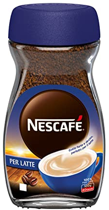 NESCAFÉ Classic Per Latte Caffè Solubile, Barattolo 100g