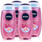 Nivea Water Lily & Oil Shower Gel, Shower Gel, 4 x 250 ml