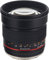 Rokinon AE85M-C Objectif asphérique 85 mm F1.4 avec Puce AE intégrée pour appareils Photo Reflex numériques Canon (Noir)