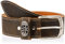 Werner Trachten Unisex Trachtengürtel Gürtel, Braun (Rustico braun 101), 100 cm