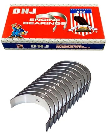 DNJ RB1135.20 Overise Rod Bearings for 1990-2011 Chrysler, Dodge, Eagle, Jeep, Plymouth, Volkswagen Caravan, Concorde, Dynasty 3.3L-3.8L V6 12V OHV 3778cc