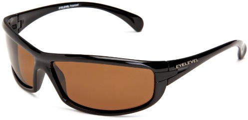 Eyelevel Freshwater Men's Sunglasses with Brown Polarized lens.100% UVA/UVB Protection & CAT3 Lens