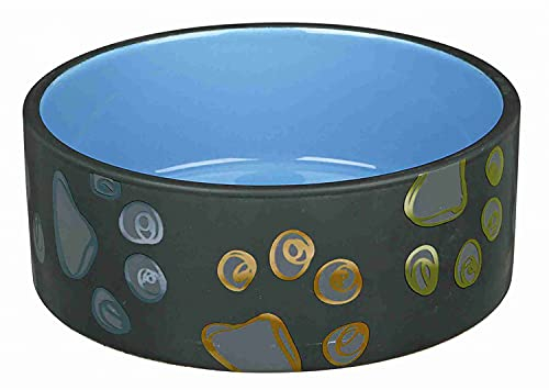 Trixie 24775 Keramiknapf Jimmy, zufällige Farbauswahl, diverse, 1 Stück (1er Pack)