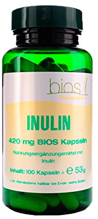 Bios Inulin 420 mg, 100 Kapseln, 1er Pack (1 x 51 g)