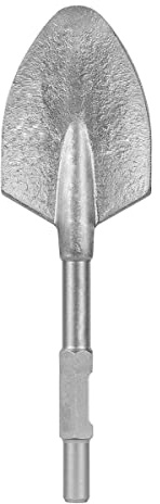 XtremepowerUS Hex Clay Spade Shovel Head Bit for Jack Hammer 1-1/8 for Electric Demolition Jack Hammer Construction Concrete Breaker Punch Drill Alloy Steel, Construction, Trenching, Landscaping