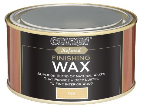 Ronseal CRFW325 325g Colron Refined Finishing Wax - Clear, Packaging May Vary