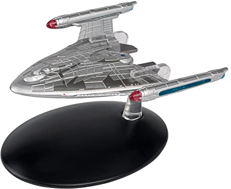 Star Trek Starships Warp Delta - Vehículo fundido a presión con revista coleccionista #82